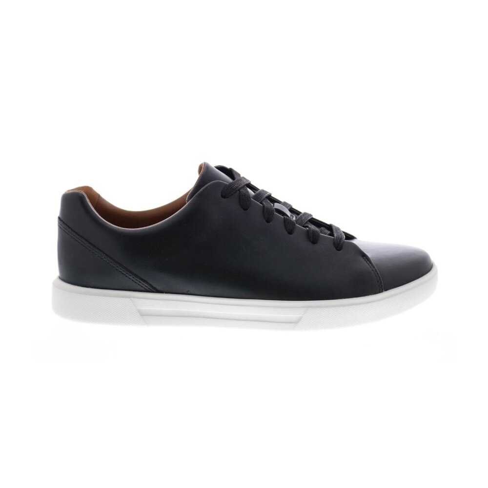 Clarks Black Leather Sneaker